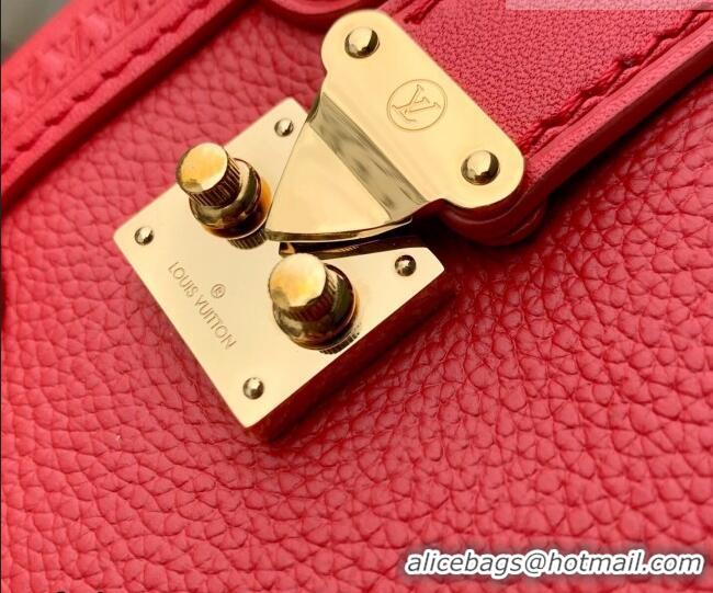 Buy Cheap Louis Vuitton Side Trunk PM Bag in Calf leather with Chain Charm M28333 Sari Red 2026