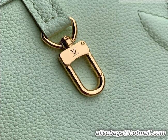 Grade Design Louis Vuitton Neverfull Bandoulière Inside Out BB Tote bag Green Leather/Monogram Coated Canvas M28236 2026