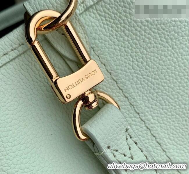 Grade Design Louis Vuitton Neverfull Bandoulière Inside Out BB Tote bag Green Leather/Monogram Coated Canvas M28236 2026