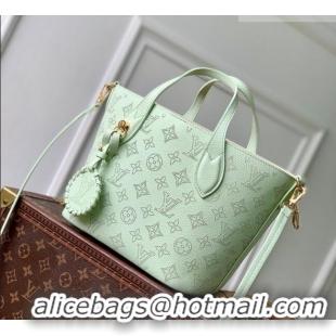 Trendy Design Louis Vuitton Blossom PM Tote Bag in Mahina Perforated Leather M27599 Jade Green 2026