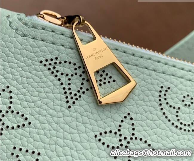 Trendy Design Louis Vuitton Blossom PM Tote Bag in Mahina Perforated Leather M27599 Jade Green 2026