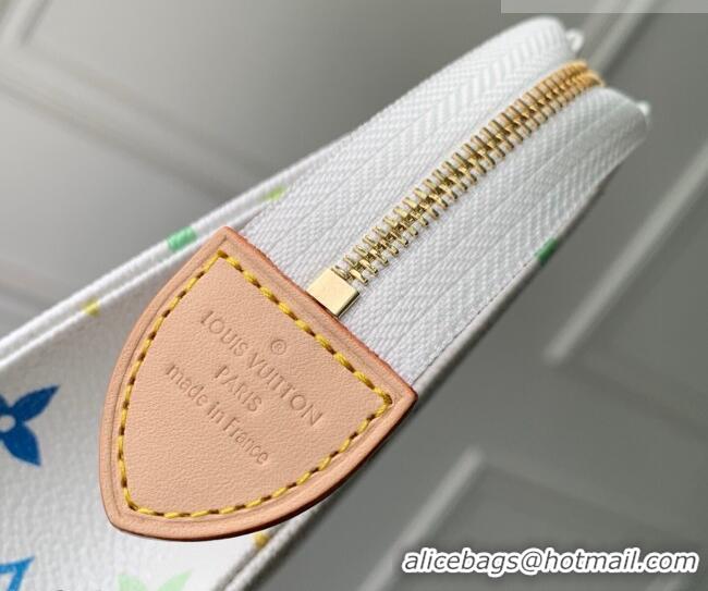 Top Grade Louis Vuitton LV x TM Toiletry Pouch 19 in Multicolored/White Canvas M28241 2026