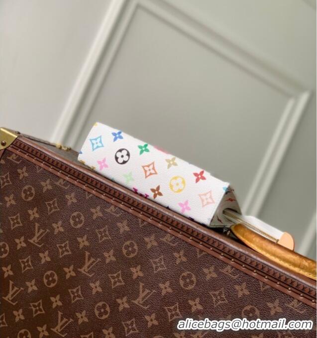 Top Grade Louis Vuitton LV x TM Toiletry Pouch 19 in Multicolored/White Canvas M28241 2026