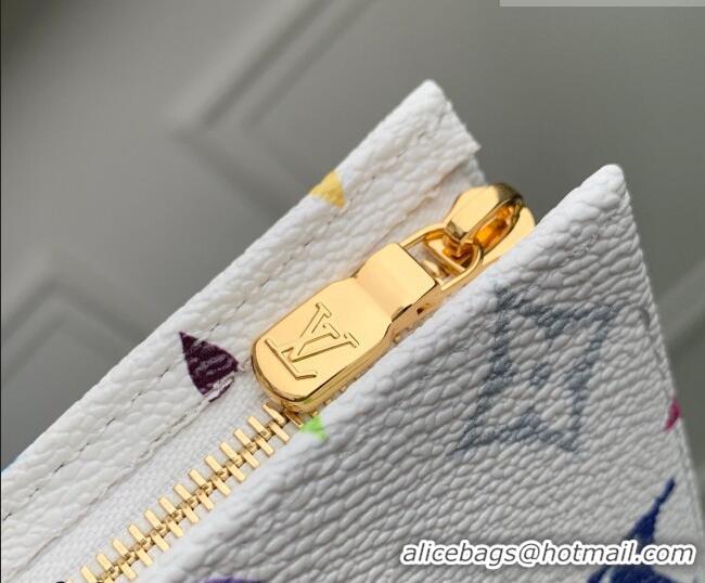 Top Grade Louis Vuitton LV x TM Toiletry Pouch 19 in Multicolored/White Canvas M28241 2026