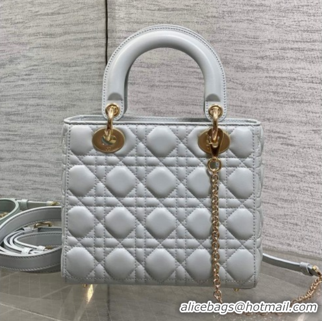 Trendy Design Dior Small Lady Dior My ABCDior Bag in Cannage Lambskin Leather DR012602 Blue 2026