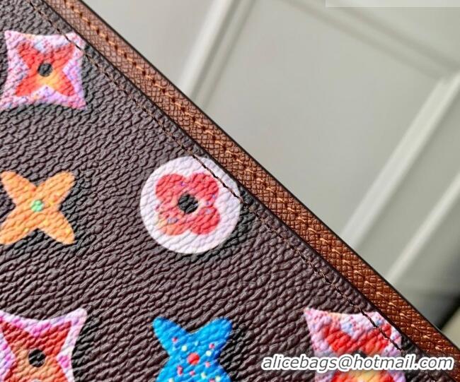 Luxury Cheap Louis Vuitton Passport Cover in Monogram Donuts Canvas M28281 Chocolate Brown 2026