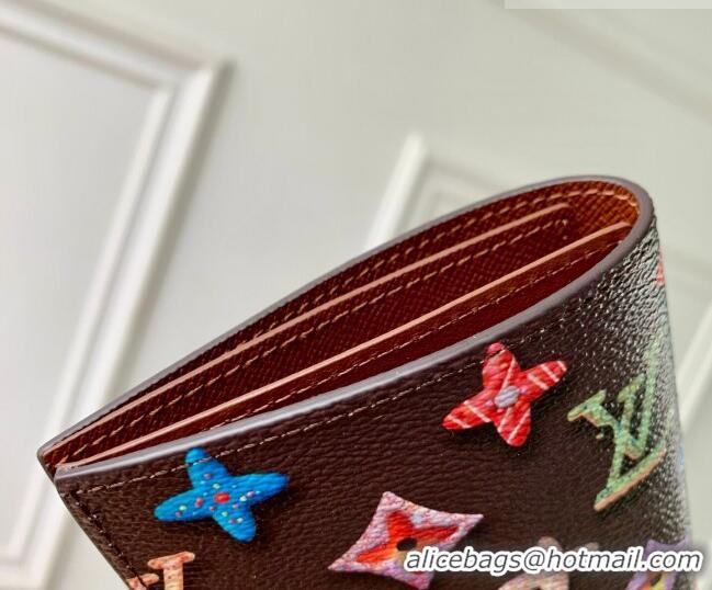 Luxury Cheap Louis Vuitton Passport Cover in Monogram Donuts Canvas M28281 Chocolate Brown 2026