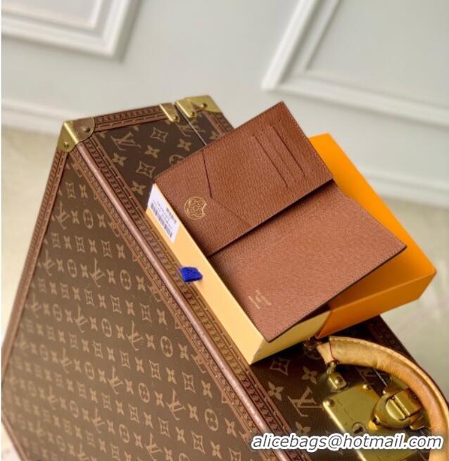 Luxury Cheap Louis Vuitton Passport Cover in Monogram Donuts Canvas M28281 Chocolate Brown 2026