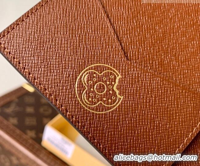 Luxury Cheap Louis Vuitton Passport Cover in Monogram Donuts Canvas M28281 Chocolate Brown 2026