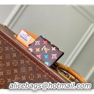 Super Quality Louis Vuitton Pocket Organizer in Monogram Donuts Canvas M28282 Chocolate Brown 2026