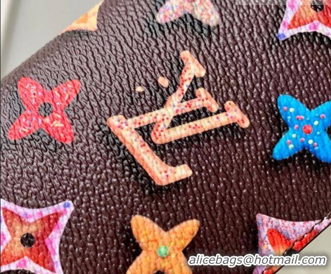 Super Quality Louis Vuitton Pocket Organizer in Monogram Donuts Canvas M28282 Chocolate Brown 2026