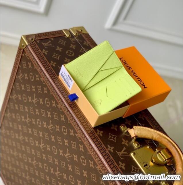 Top Design Louis Vuitton Pocket Organizer in Monogram Donuts Canvas M28044 Pistachio Green 2026