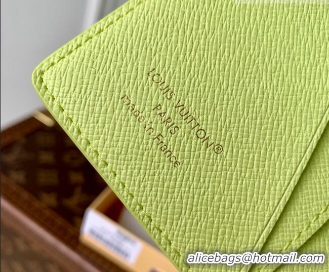 Top Design Louis Vuitton Pocket Organizer in Monogram Donuts Canvas M28044 Pistachio Green 2026