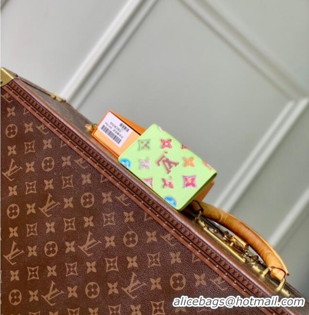 Top Design Louis Vuitton Pocket Organizer in Monogram Donuts Canvas M28044 Pistachio Green 2026
