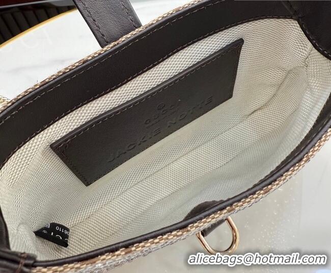 Affordable Price Gucci Jackie Notte Crystals Mini Bag in GG Canvas 26084 2026