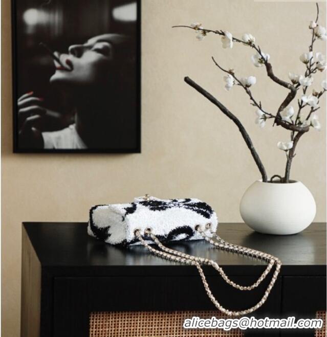 Best Price Chanel Sequins Flap Bag with Bow AS4561 White 2026