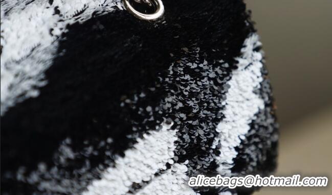 Best Quality Chanel Sequins Flap Bag with Bow AS4561 Black 2026