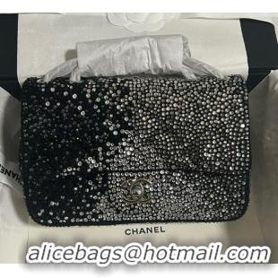 New Fashion Chanel Strass Classic Small Flap Handbag A01113 Silver 2026
