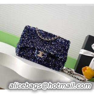 Inexpensive Chanel Sequins Allover Flap Bag AS4561 Blue 2026