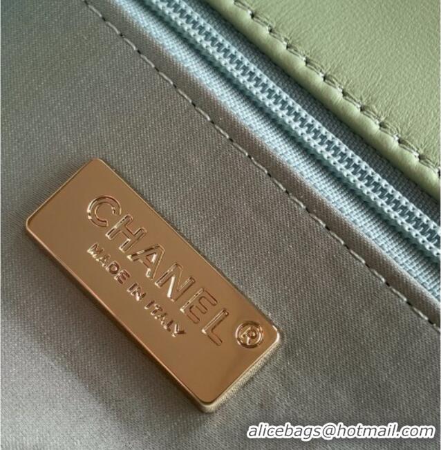Discount Chanel Sequins Allover Flap Bag AS4561 Green 2026
