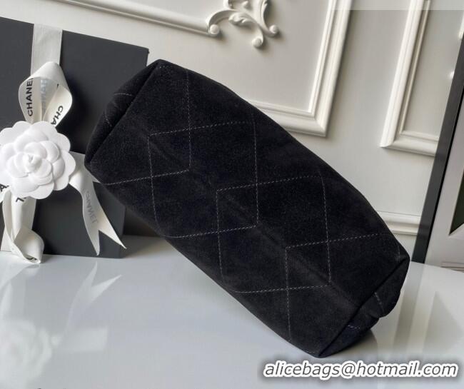 Inexpensive Chanel Suede Small Hobo Bag AS5970 Black 2026