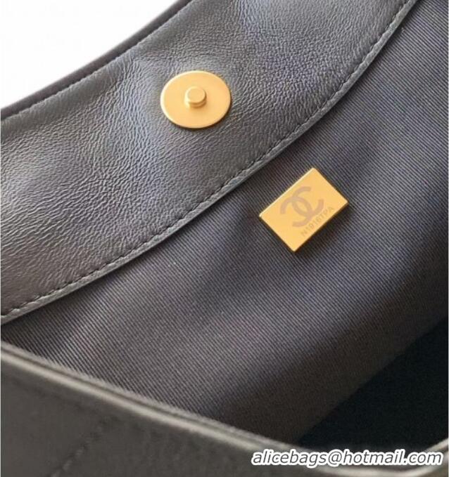 Affordable Price Chanel Calfskin Leather Small Hobo Bag AS5970 Black 2026