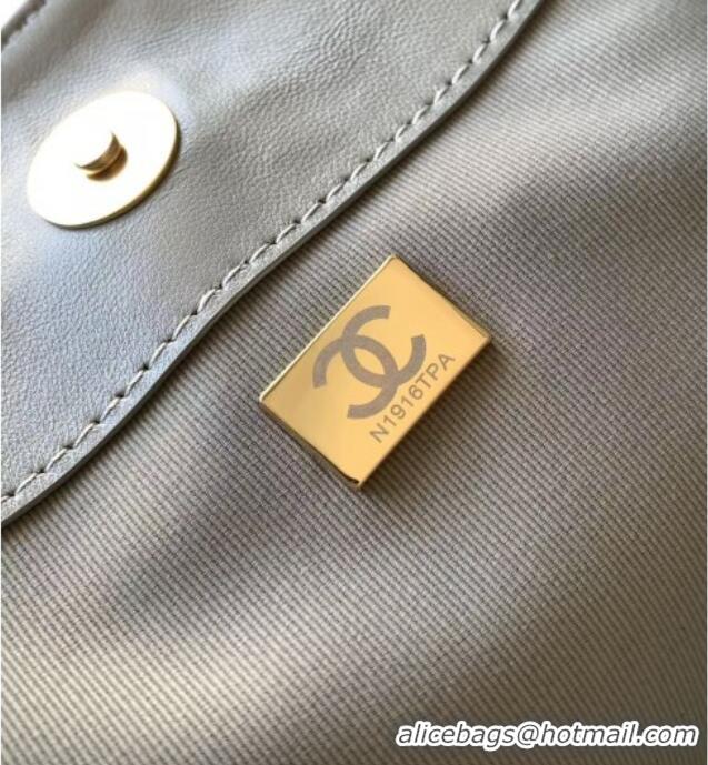 Cheap Design Chanel Suede Small Hobo Bag AS5970 Grey 2026