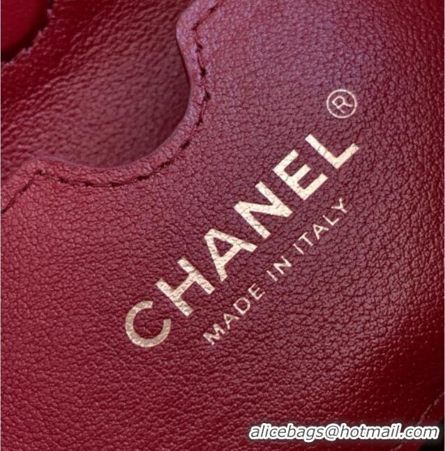 Unique Grade Chanel Lambskin Leather Hobo Bag AS6045 Gold 2026