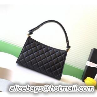 Famous Brand Chanel Lambskin Leather Hobo Bag AS6045 Black 2026