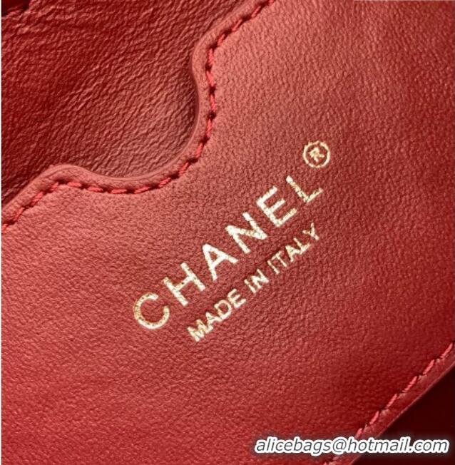 Top Quality Chanel Lambskin Leather Hobo Bag AS6045 Silver 2026