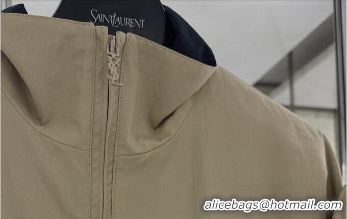 Grade Design Saint Laurent Jacket In Cotton 851251 Beige