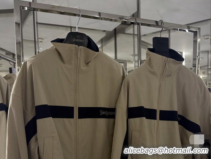 Grade Design Saint Laurent Jacket In Cotton 851251 Beige