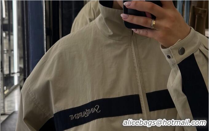 Grade Design Saint Laurent Jacket In Cotton 851251 Beige