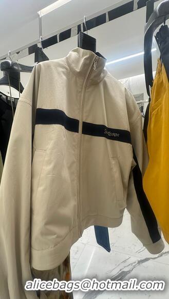 Grade Design Saint Laurent Jacket In Cotton 851251 Beige