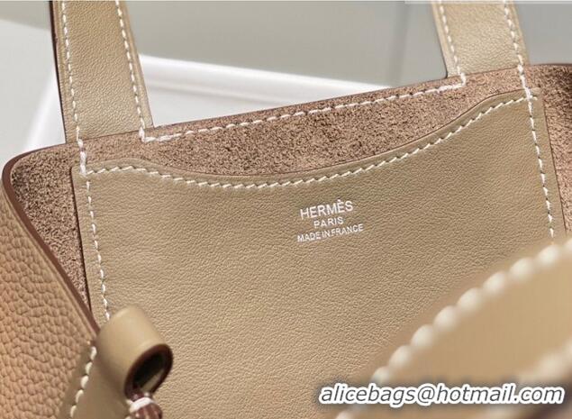 Affordable Price Hermes In-The-Loop Mini Bag 18cm in Original Calf Leather Elephant Grey/Silver 2026