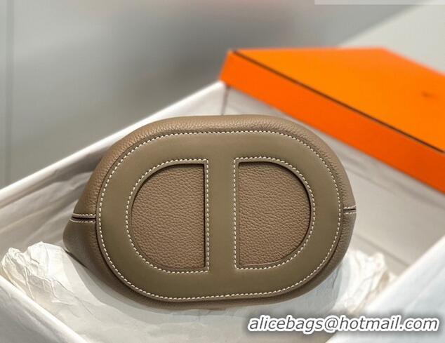 Affordable Price Hermes In-The-Loop Mini Bag 18cm in Original Calf Leather Elephant Grey/Silver 2026