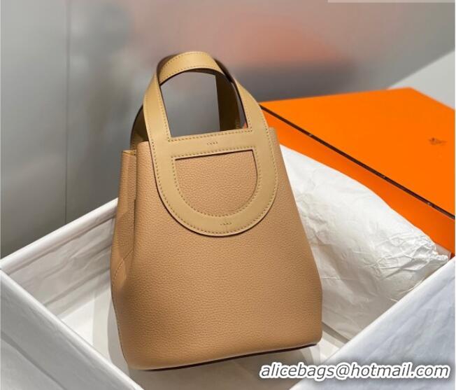 Cheap Design Hermes In-The-Loop Mini Bag 18cm in Original Calf Leather Milky Tea Beige 101041 2026