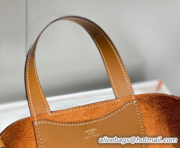 Low Cost Hermes In-The-Loop Mini Bag 18cm in Original Calf Leather 101041 Golden Brown 2026