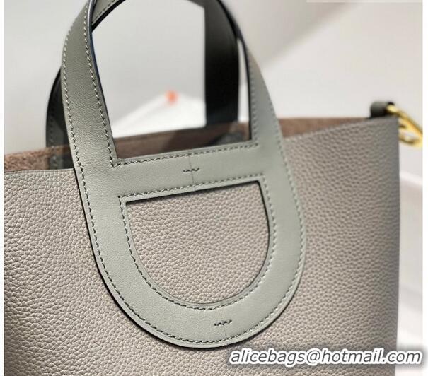 Best Luxury Hermes In-The-Loop Mini Bag 18cm in Original Calf Leather 101041 Cloud Grey 2026