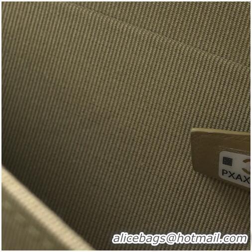 Shop Grade Chanel Lambskin Quilted Chain Top Handle Mini Vanity Case AS7239 Light Green