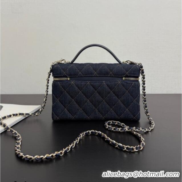Pretty Style Chanel Quilted Denim Classic Vanity Bag with Chain AP4385 2026