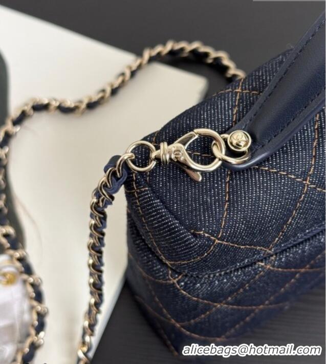Pretty Style Chanel Quilted Denim Classic Vanity Bag with Chain AP4385 2026