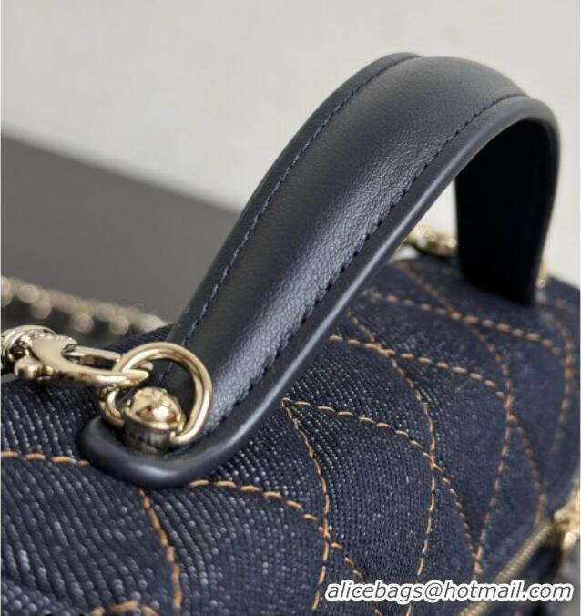 Pretty Style Chanel Quilted Denim Classic Vanity Bag with Chain AP4385 2026