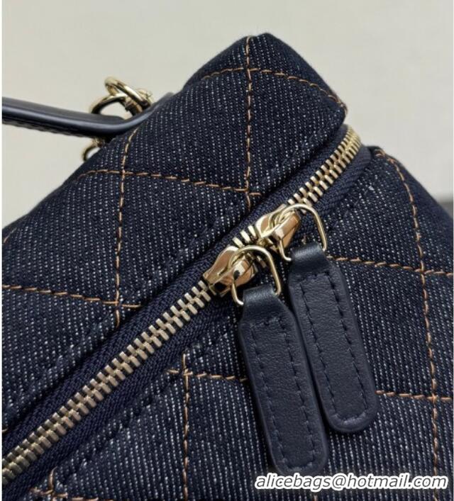 Pretty Style Chanel Quilted Denim Classic Vanity Bag with Chain AP4385 2026
