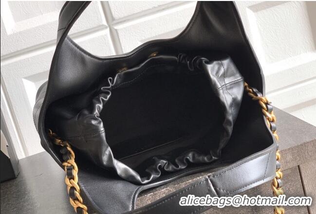 Hot Sell Cheap Chanel Calfskin Leather Small Shopping Bag AS6132 Black 2026