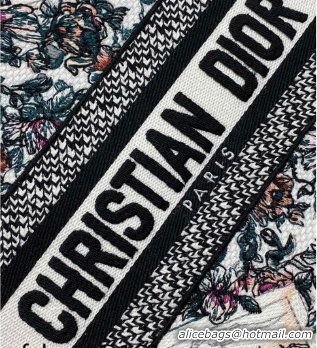 Best Grade Dior Small Book Tote Bag in Pink Souvenir de Rome Embroidery 60126075 2026