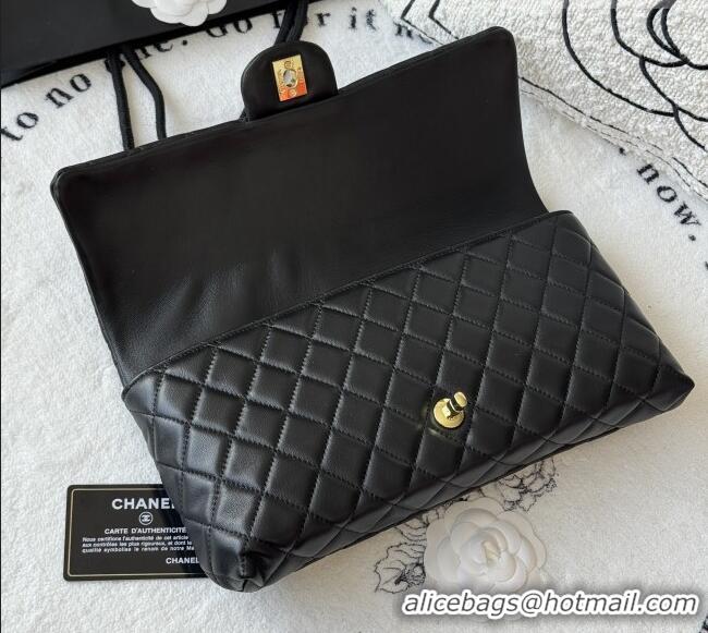 Trendy Design Chanel Quilted Lambskin Leather Clutch AP9866 Black 2026