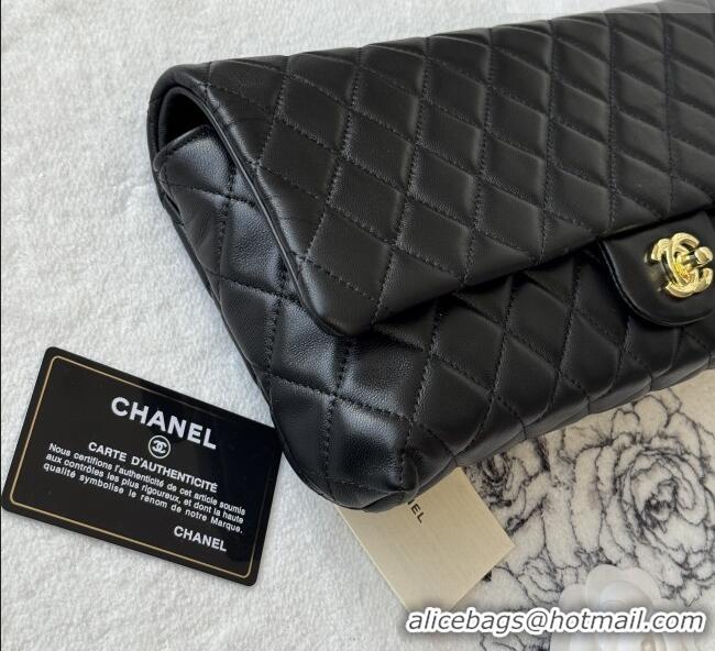 Trendy Design Chanel Quilted Lambskin Leather Clutch AP9866 Black 2026