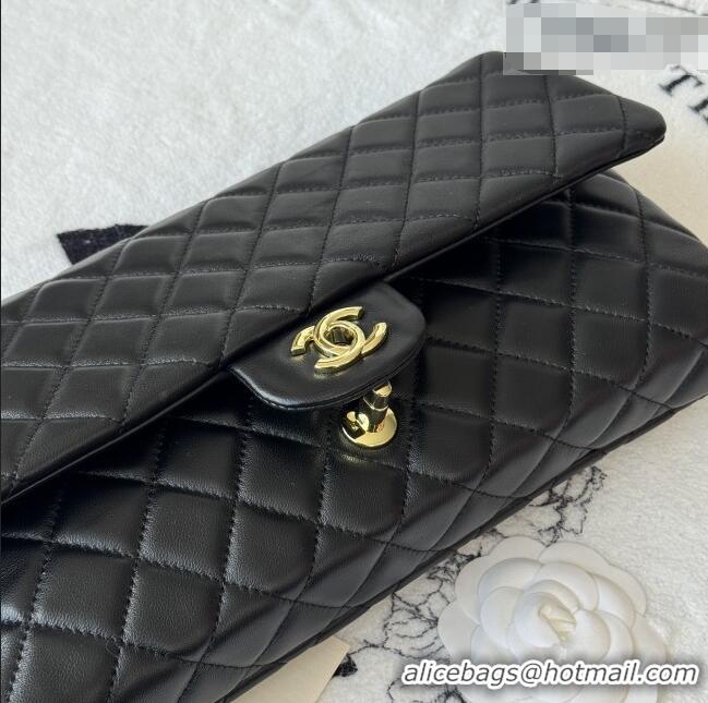 Trendy Design Chanel Quilted Lambskin Leather Clutch AP9866 Black 2026