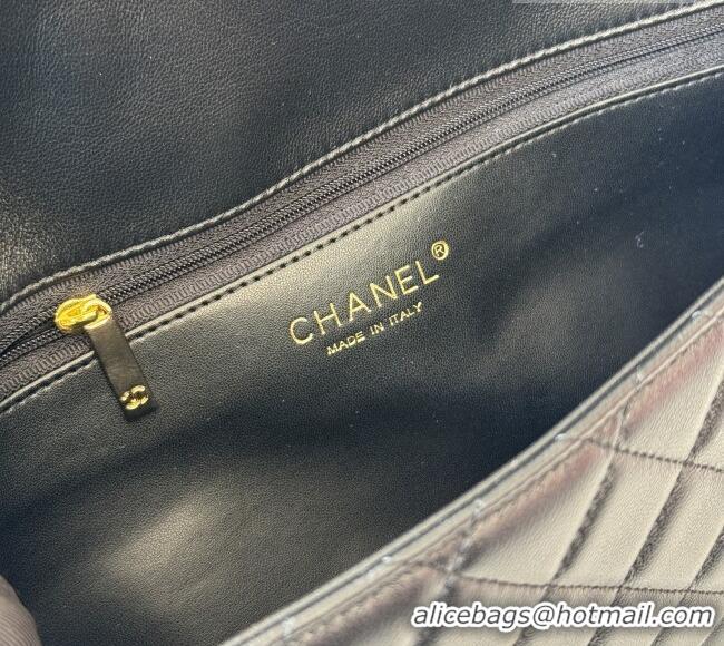 Trendy Design Chanel Quilted Lambskin Leather Clutch AP9866 Black 2026